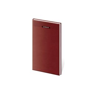 Weekly pocket diary 2022 Print Classic - english red