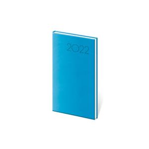 Weekly pocket diary 2022 Print Pop - light blue