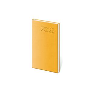 Weekly pocket diary 2022 Print Pop - yellow