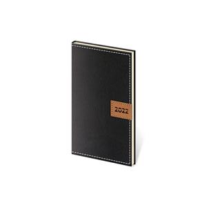 Weekly pocket diary 2022 Toledo - black