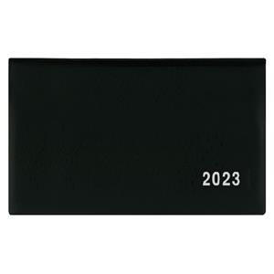 Weekly pocket Diary 2023 Cyril PVC - Black