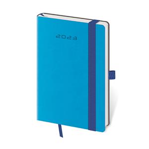 Weekly pocket diary 2023 Flexies - blue