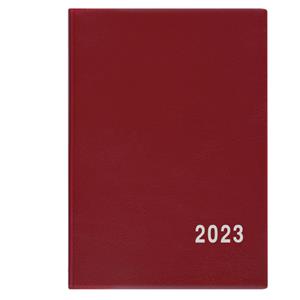 Weekly pocket Diary 2023 Hynek PVC - Burgundy