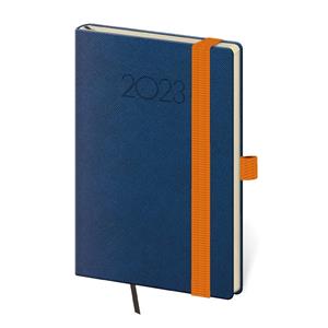 Weekly pocket diary 2023 New Praga - blue
