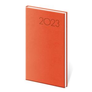 Weekly pocket diary 2023 Print Pop - orange