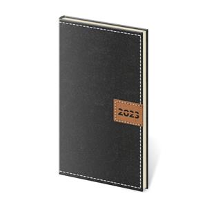 Weekly pocket diary 2023 Toledo - black