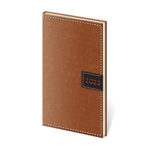 Weekly pocket diary 2023 Toledo - brown