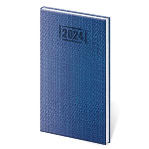 Weekly pocket diary 2024 Coco - blue