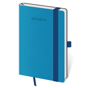 Weekly pocket diary 2024 Flexies - blue