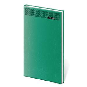 Weekly pocket diary 2024 Gommato - turquoise