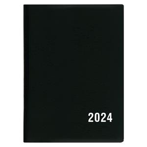 Weekly pocket Diary 2024 Hynek PVC - Black