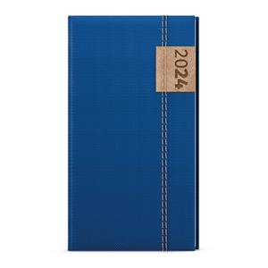 Weekly pocket Diary 2024 Jakub Denim - Blue
