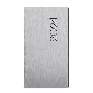 Weekly pocket Diary 2024 Jakub ForMen - Silver
