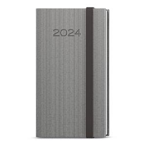 Weekly pocket Diary 2024 Jakub Vigo - Grey