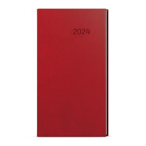 Weekly pocket Diary 2024 Jakub Vivella - Burgundy