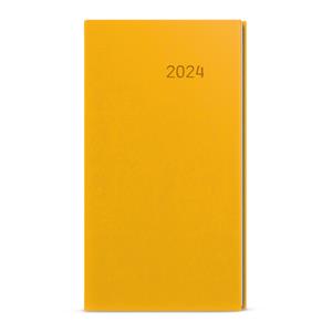 Weekly pocket Diary 2024 Jakub Vivella - Ocher