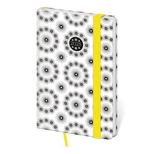 Weekly pocket diary 2025 Vario - Disco with rubber band
