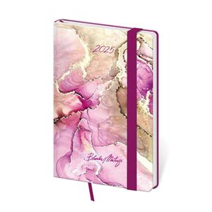 Weekly pocket diary 2025 Vario - Matragi Harmony with rubber band