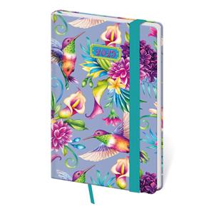 Weekly pocket diary 2025 Vario - Romantic with rubber band