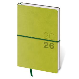 Weekly pocket diary 2026 Flexio - green