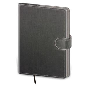 Weekly Pocket Diary 2026 Flip - Gray/Gray