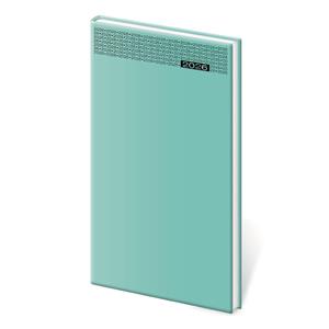 Weekly pocket diary 2026 Gommato - turquoise
