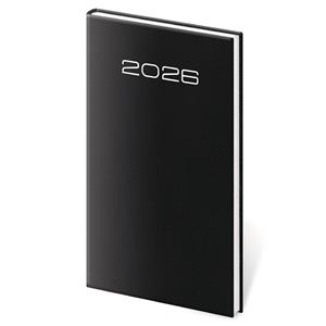 Weekly pocket diary 2026 Old Karachi - black