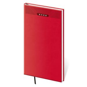 Weekly pocket diary 2026 Print Classic - red