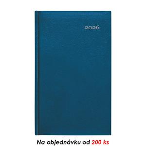 Weekly pocket diary 2026 Slovak Kronos - blue