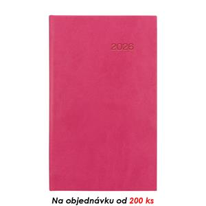 Weekly pocket diary 2026 Slovak Viva - pink