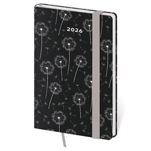 Weekly pocket diary 2026 Vario - Dandelion with elastic band