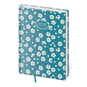 Weekly pocket diary A7 2025 Vario - Lyra Flowers