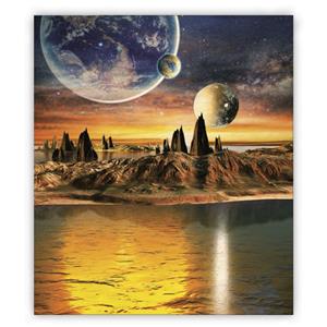 Wooden Picture - Cosmic