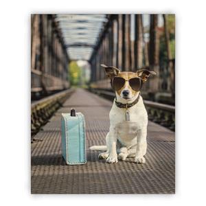 Wooden Picture - Dog