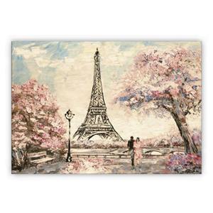 Wooden Picture - Eiffel Tower