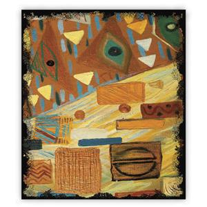 Wooden Picture - Graffiti