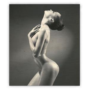 Wooden Picture - Woman