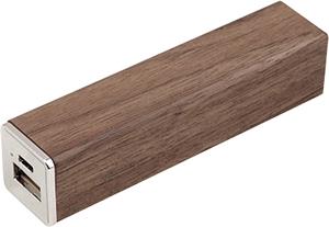 Wooden Power bank Arazi - brown