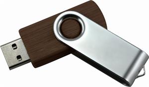 Wooden USB Flash drive 03 Wood 16 GB - dark wood